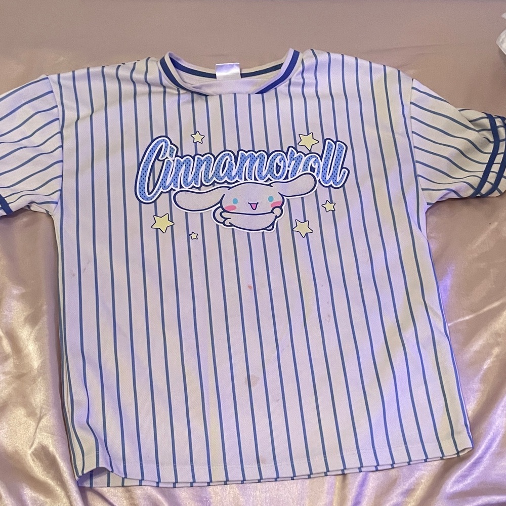 Target Cinnamoroll Kids Jersey - Blue and White
